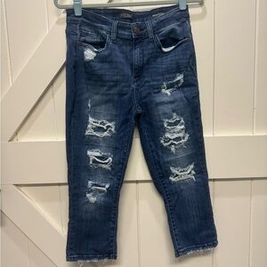 Judy Blue Skinny Fit Capri Jeans, Size 7/28.
